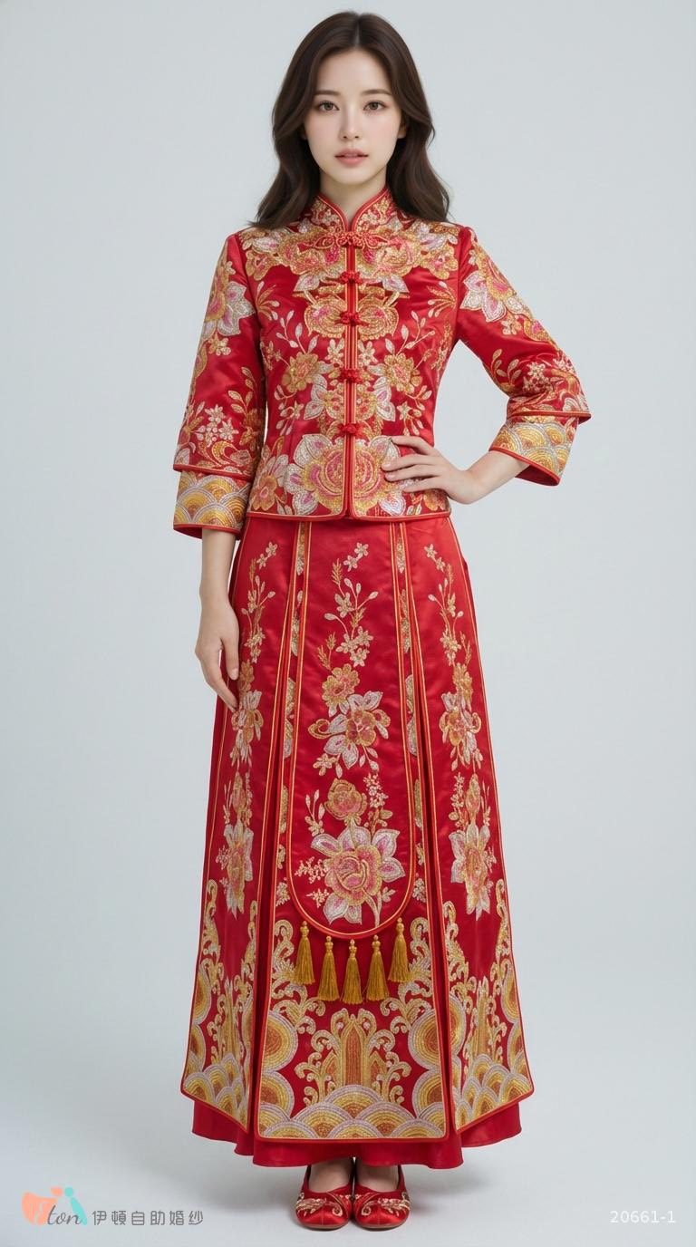 伊頓婚紗虛擬試穿效果展示